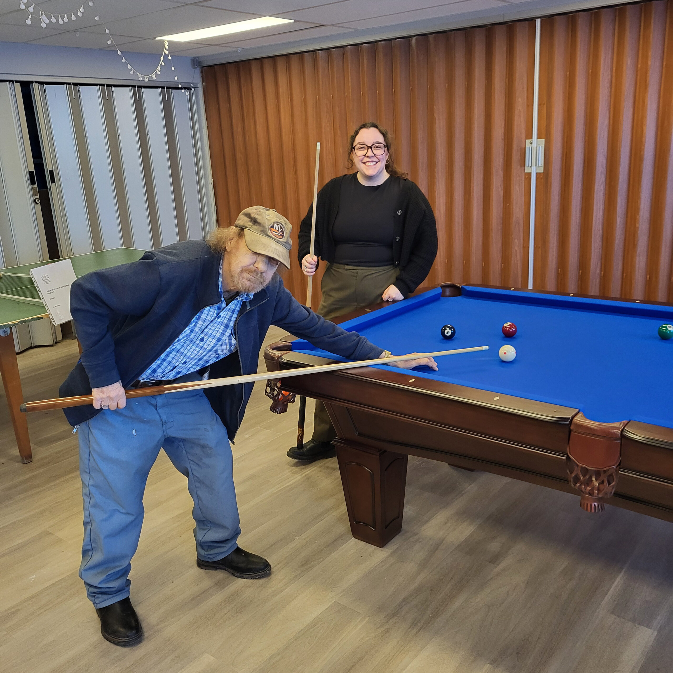 Nouvelle table de billard